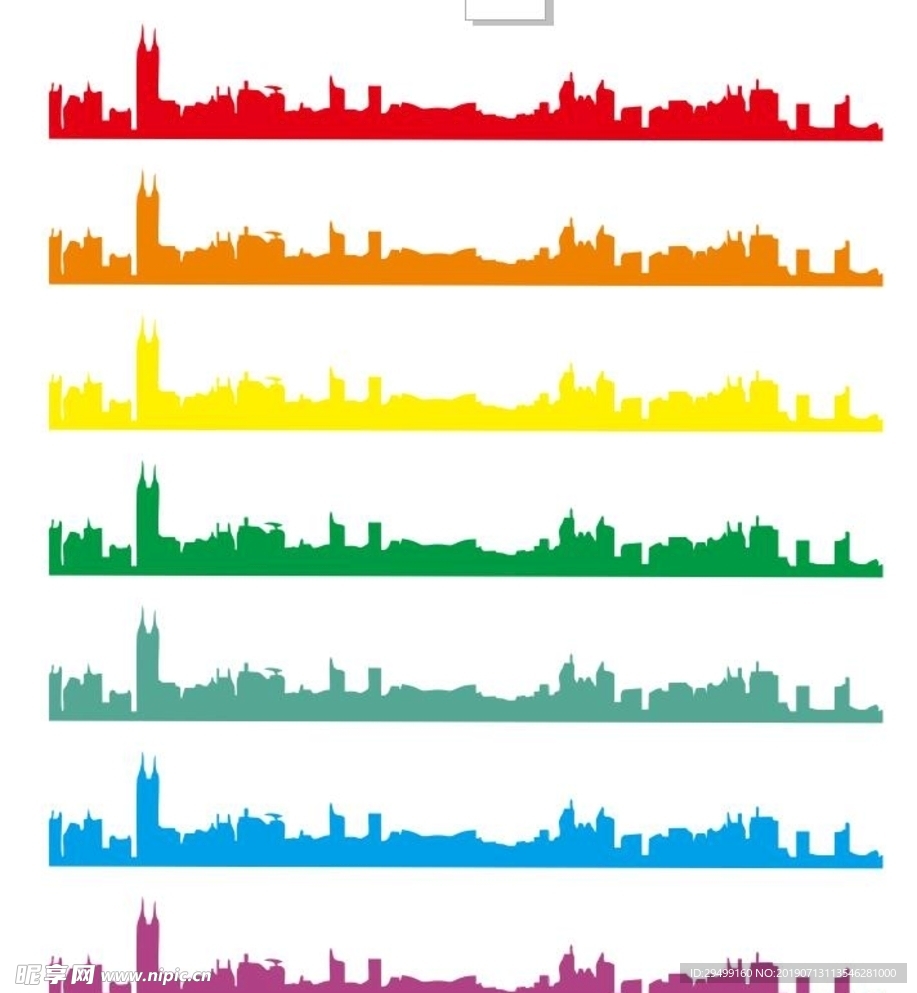 房子建筑物矢量图