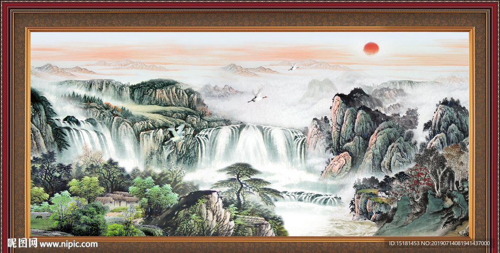 山水风景画
