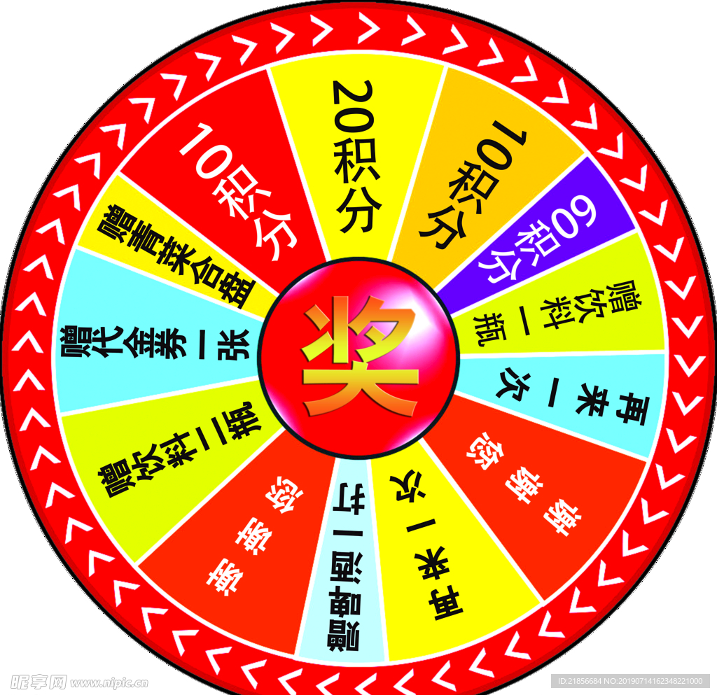 摇奖转盘
