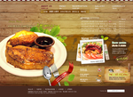 西餐美食宣传海报