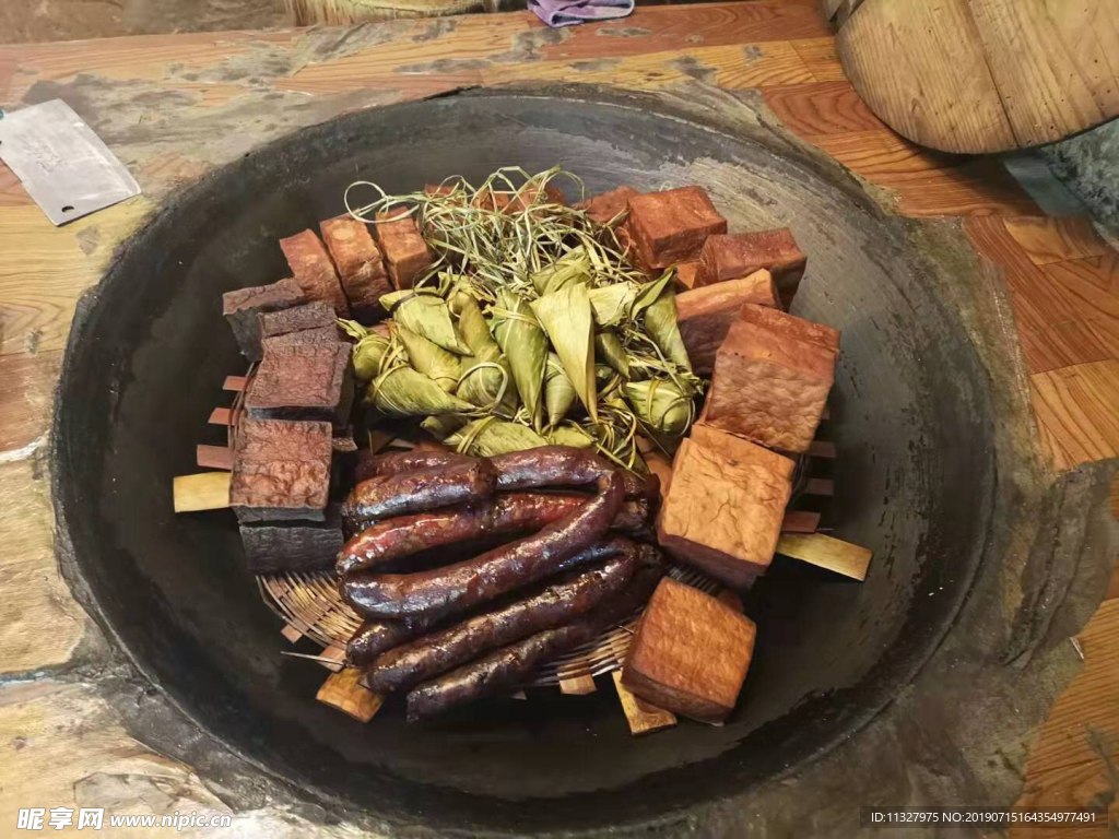 农家美食腊肉