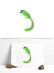 矢量鸟喜鹊麻雀