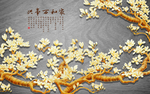 中式传统背景墙