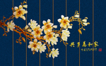 中式传统背景墙