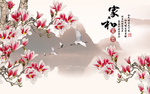 中式传统背景墙