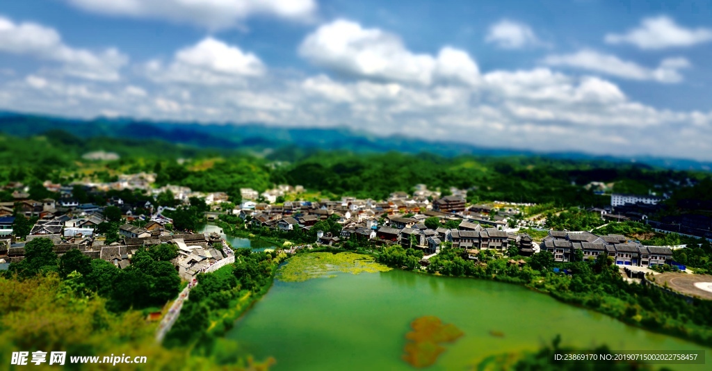 微缩世界 青岩古城