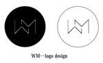 wm字母logo创意设计