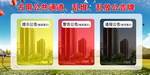 小区物业乱堆乱放公告牌