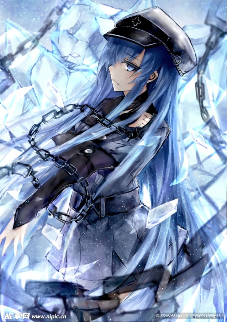 动漫二次元美少女