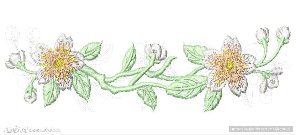 绣花