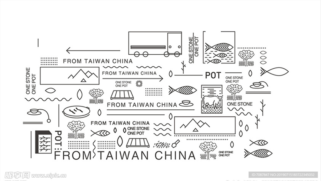 卡通画矢量图