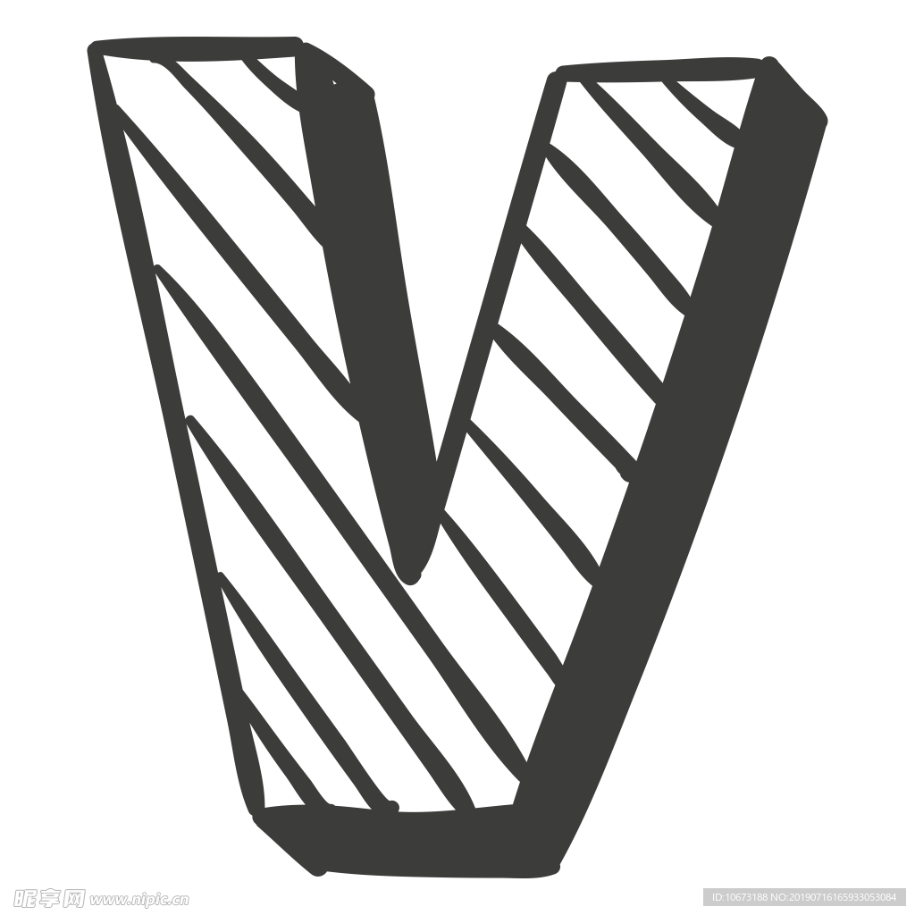 卡通字母