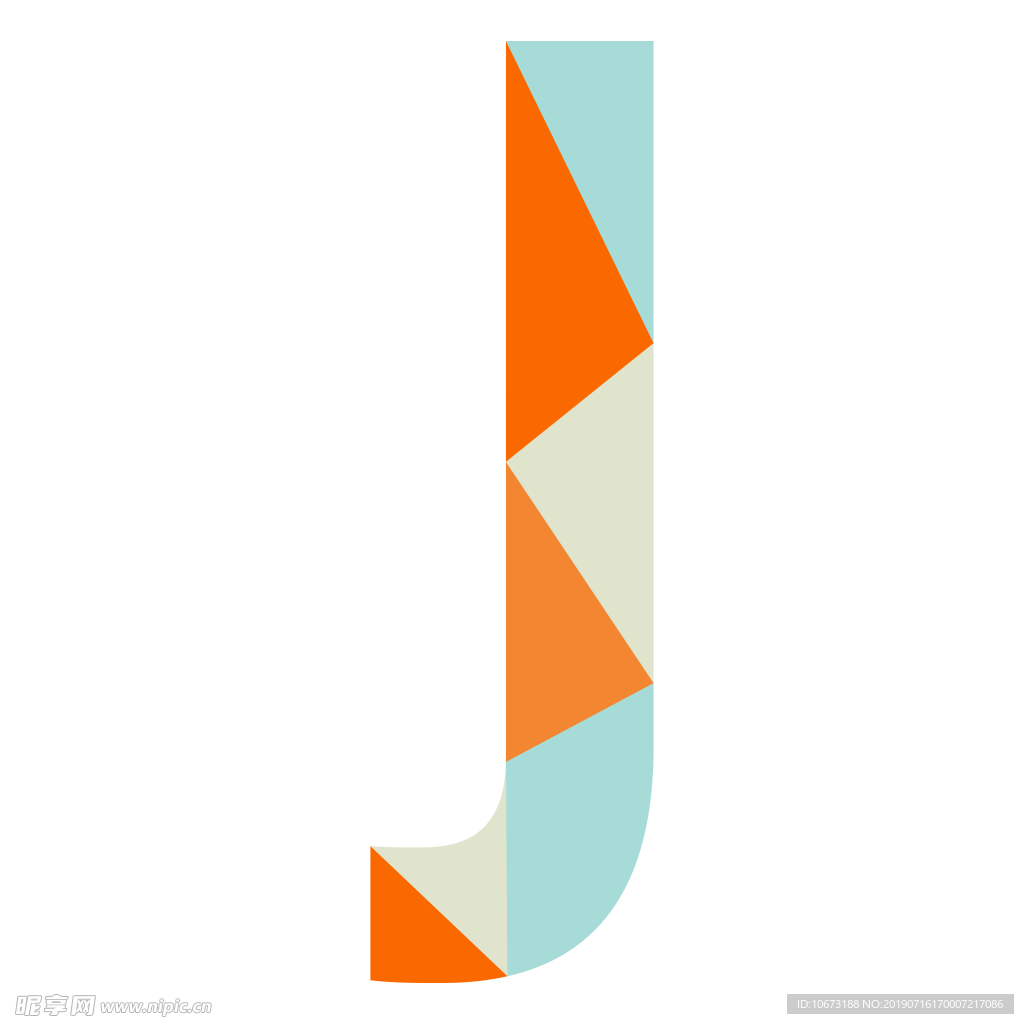 卡通字母