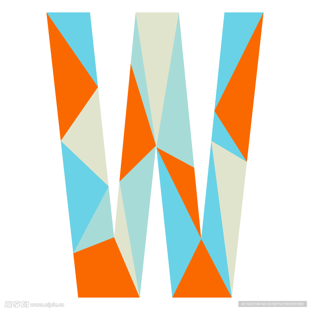 卡通字母