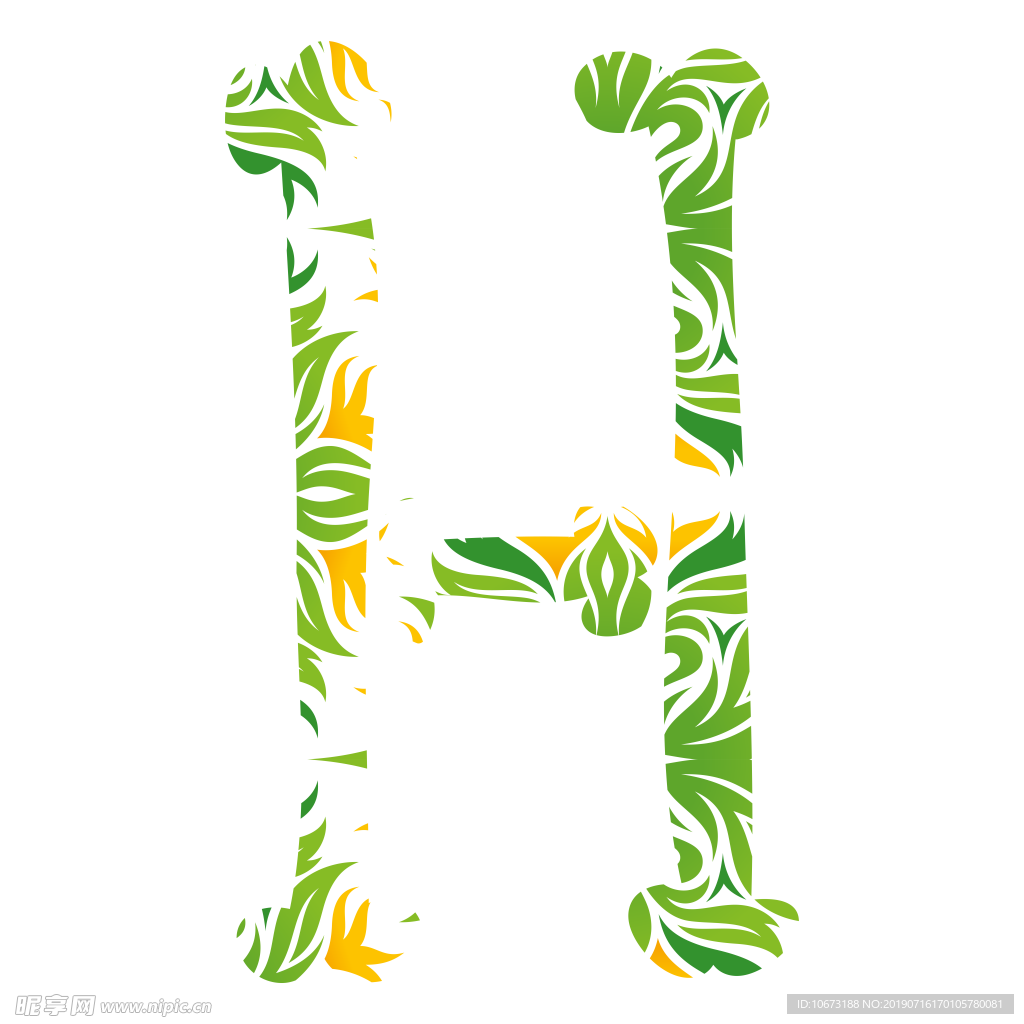 卡通字母