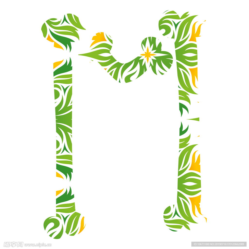 卡通字母