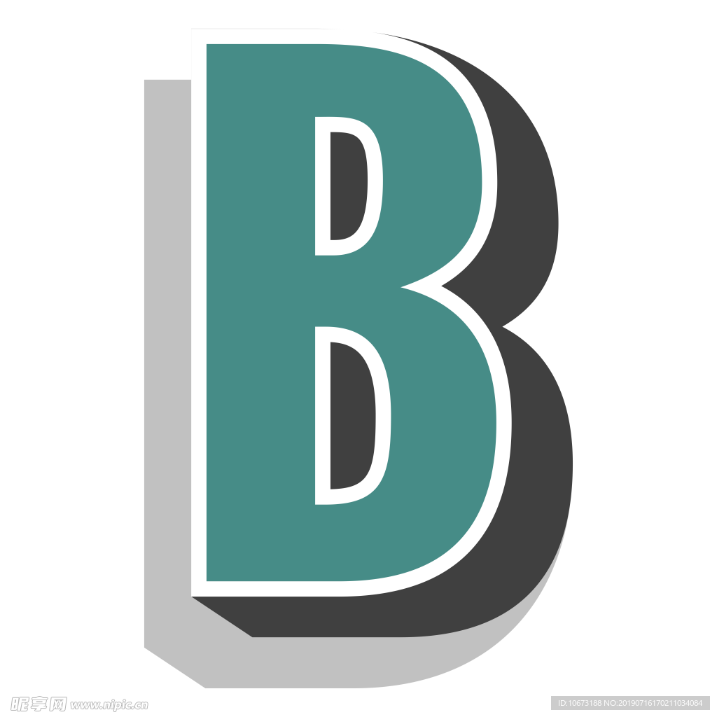 卡通字母