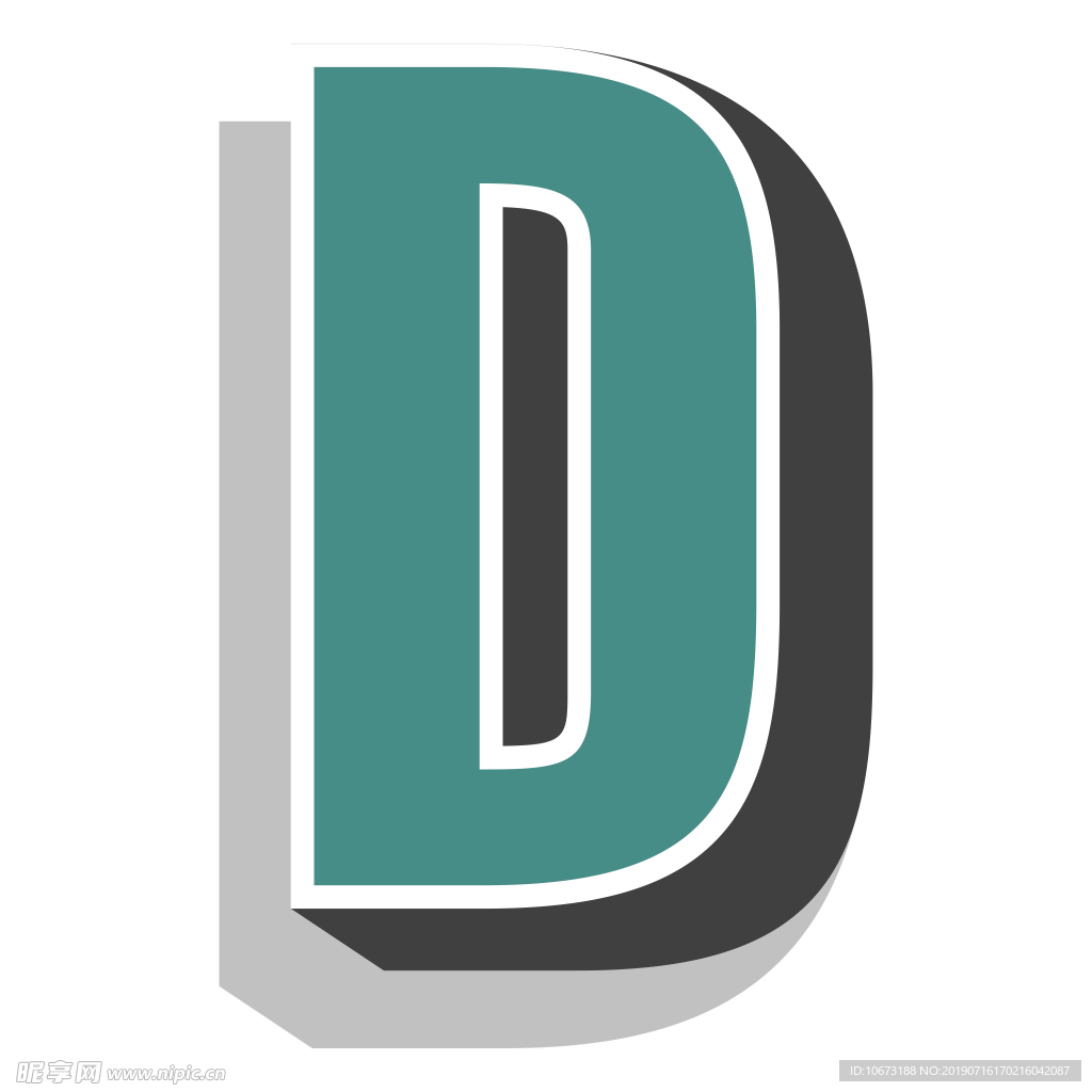 卡通字母