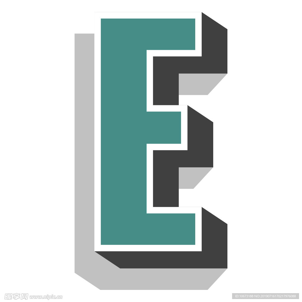 卡通字母