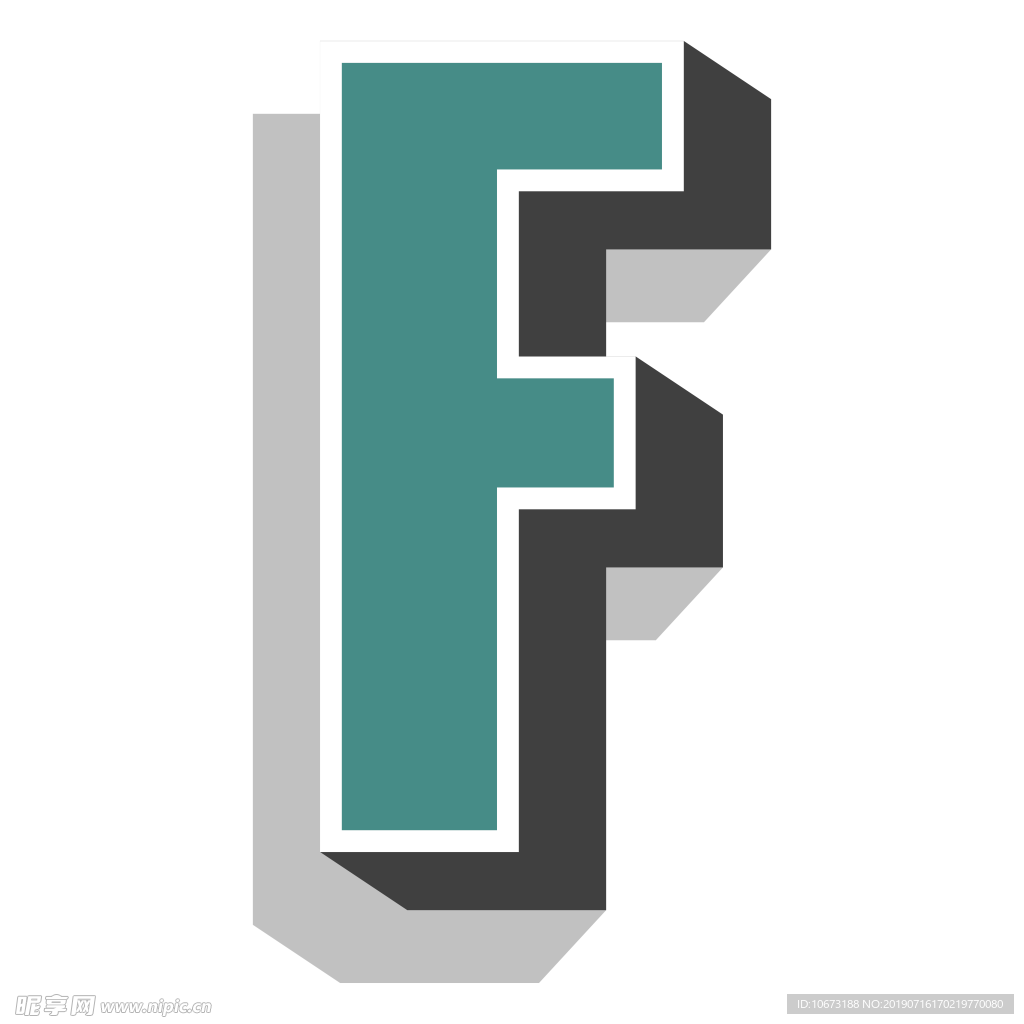 卡通字母