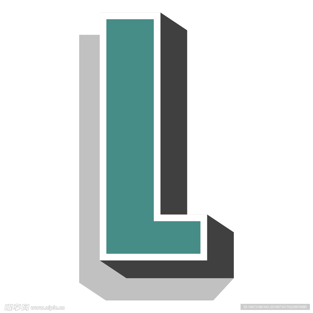 卡通字母