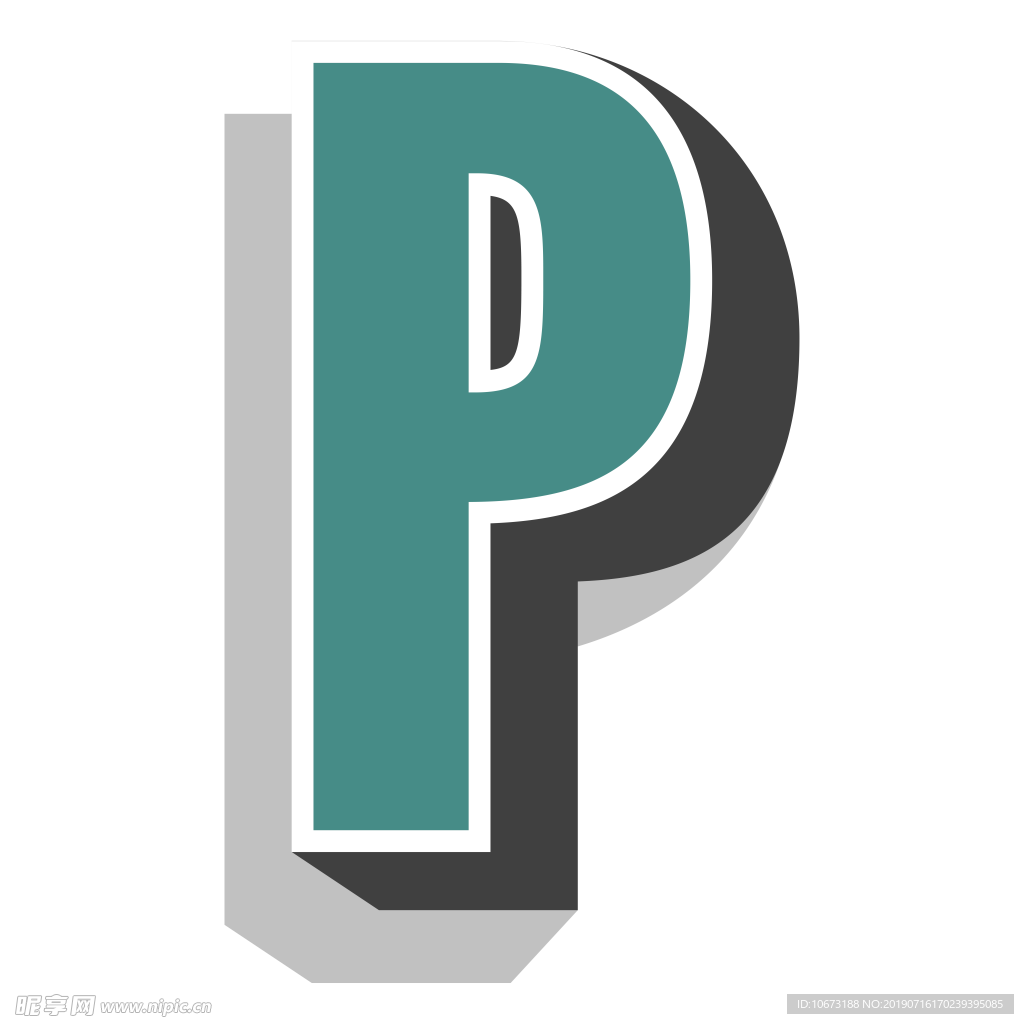 卡通字母