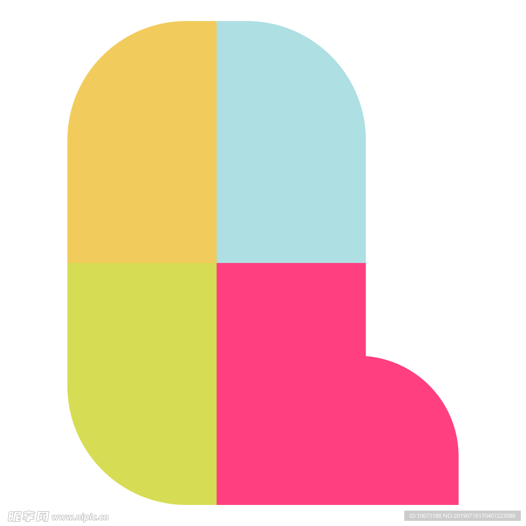 卡通字母