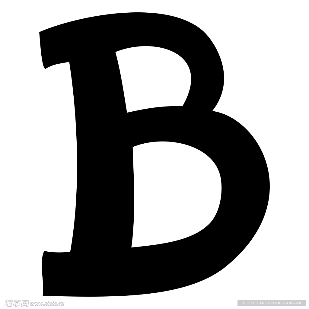 卡通字母