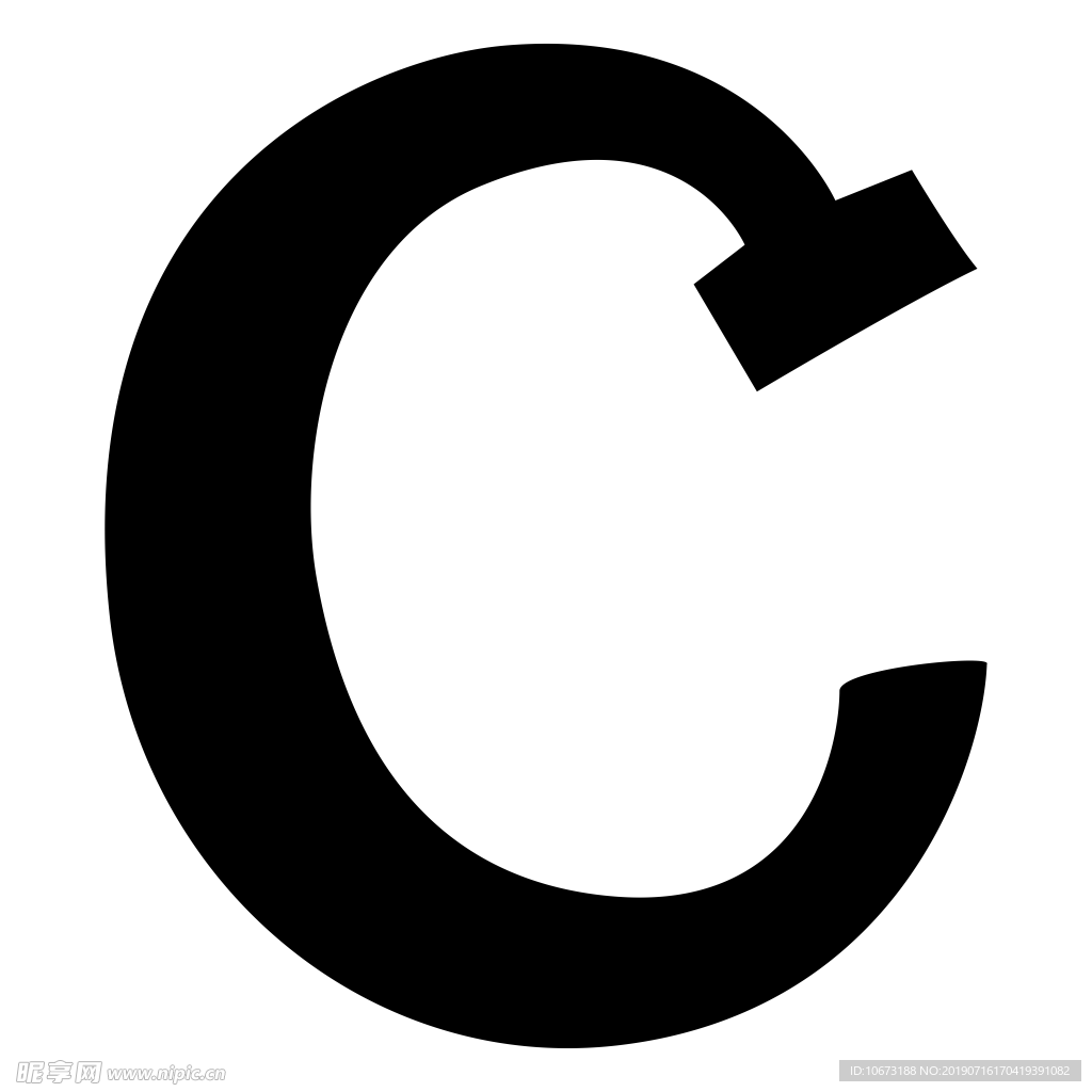 卡通字母