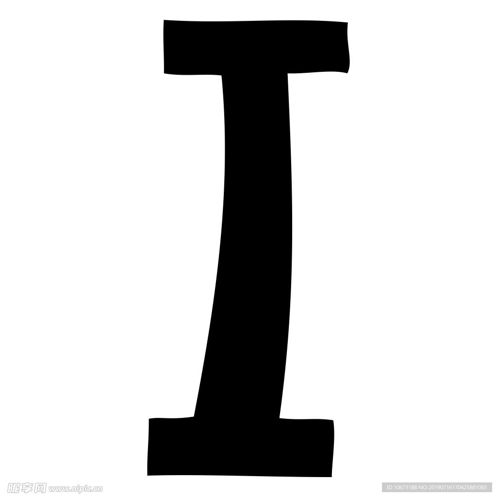 卡通字母