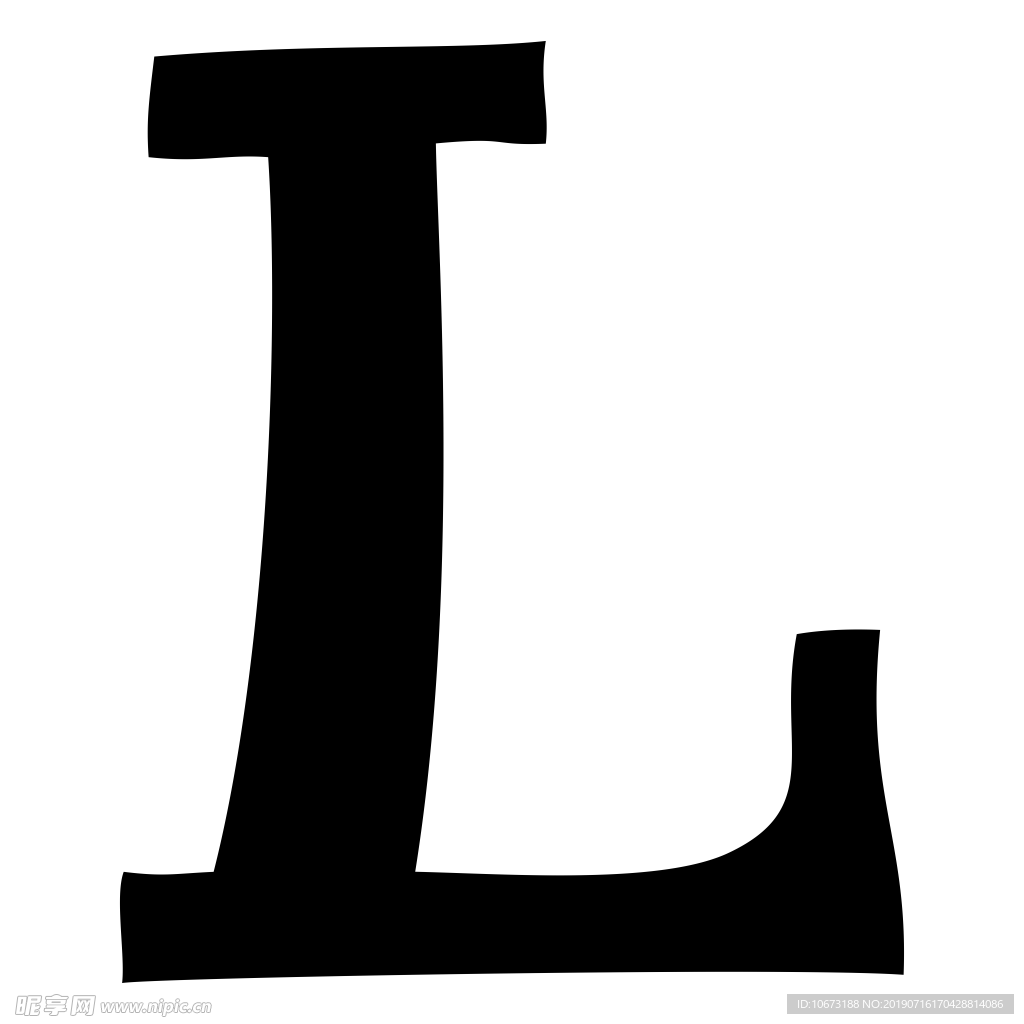卡通字母