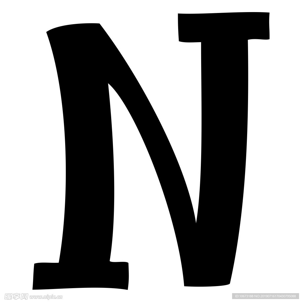 卡通字母