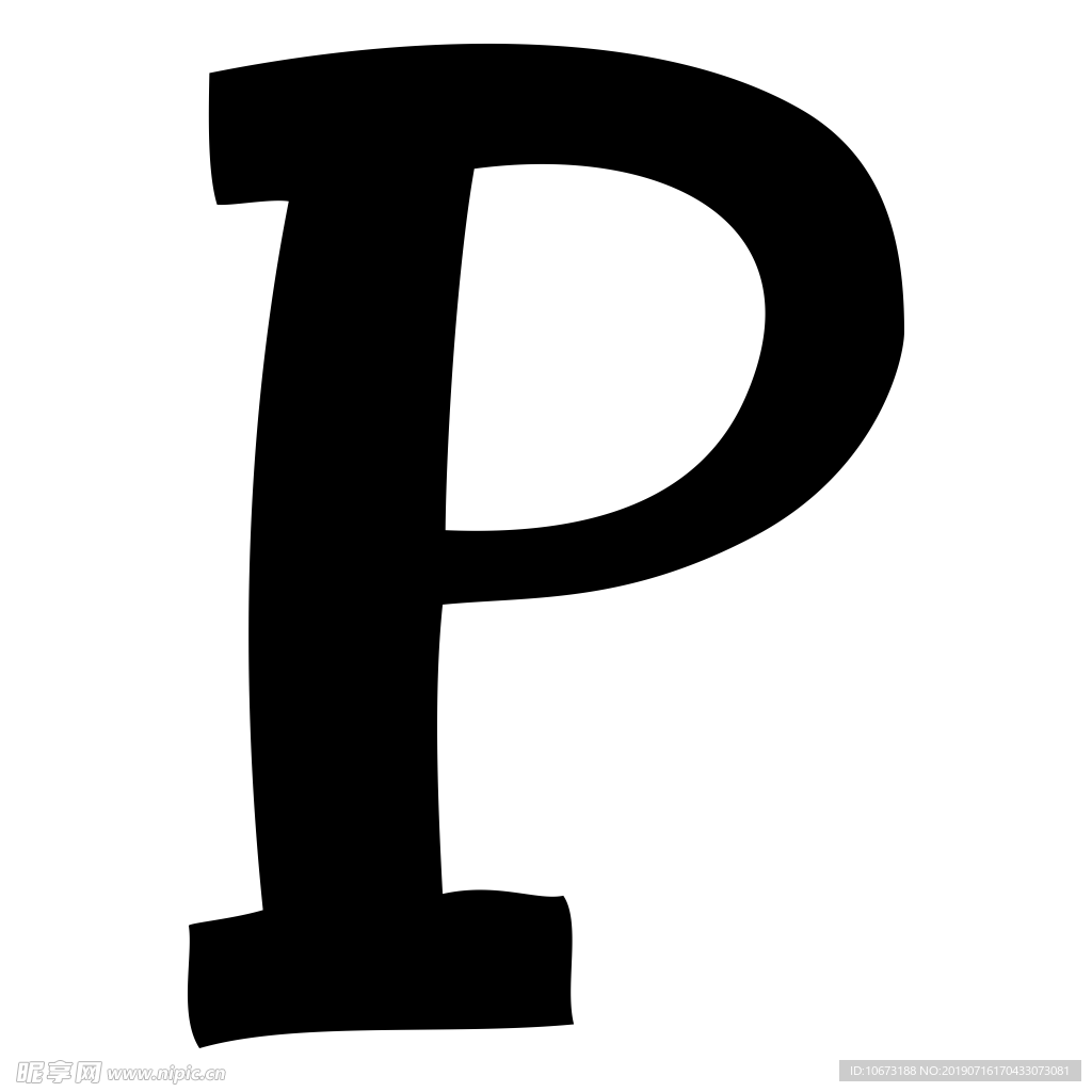 卡通字母