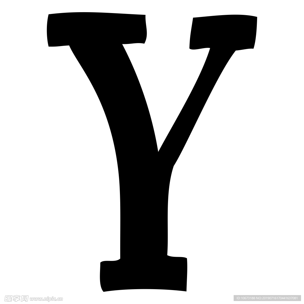 卡通字母
