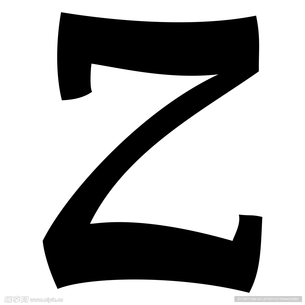 卡通字母