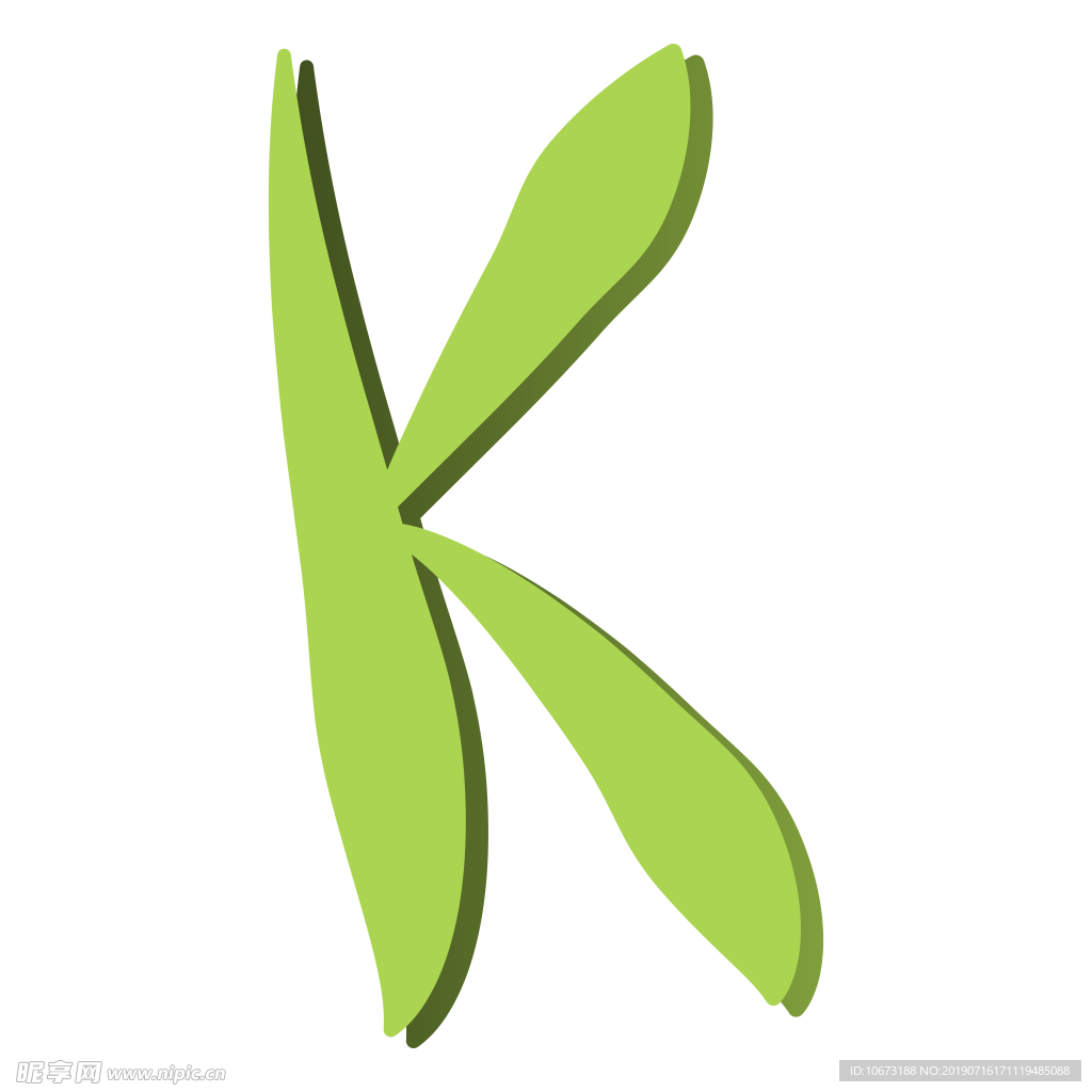 卡通字母