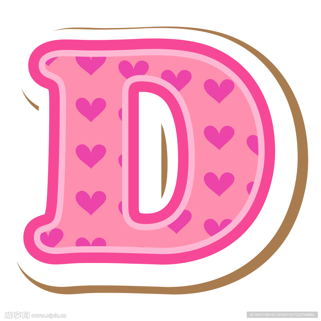 卡通字母