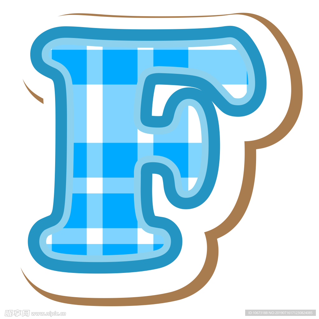 卡通字母