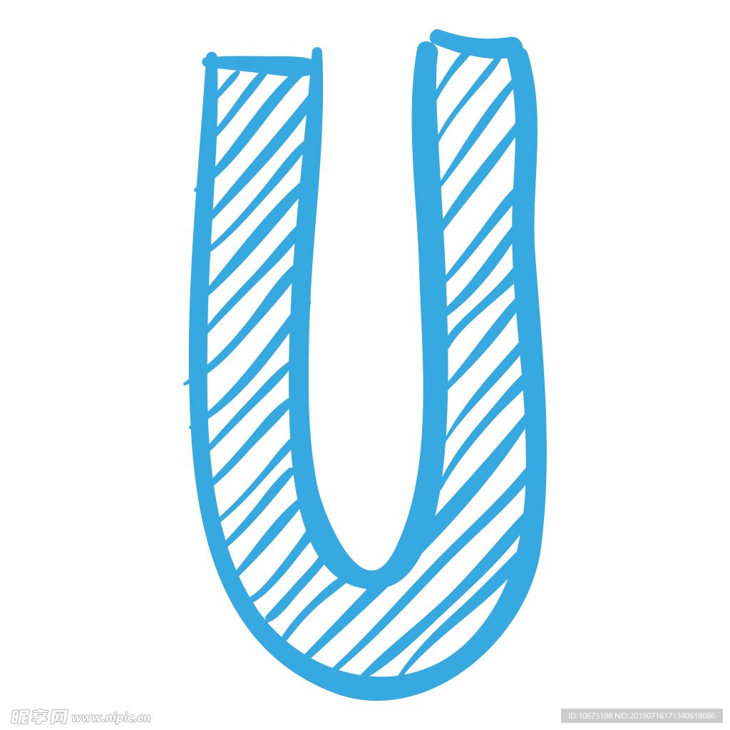 卡通字母