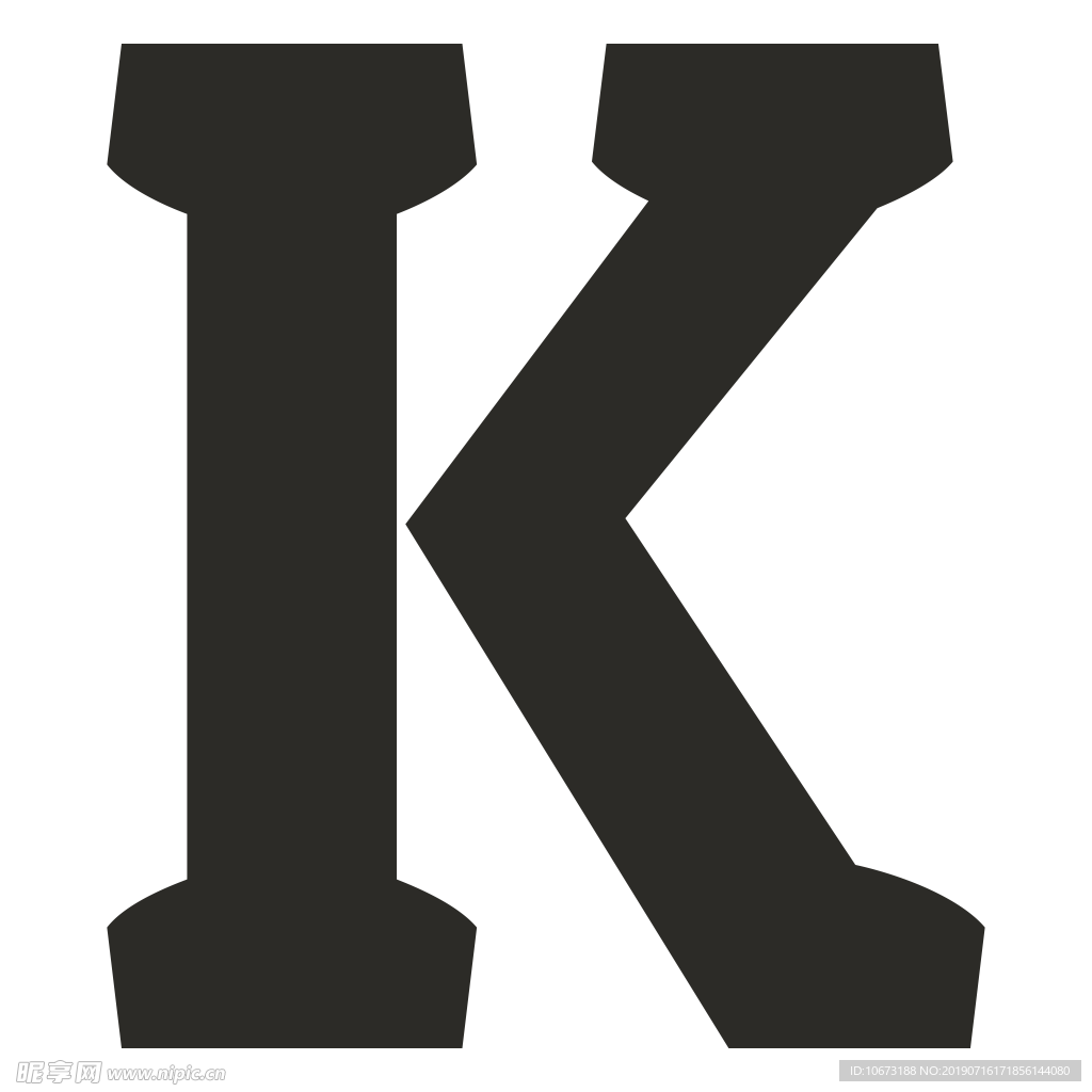 卡通字母