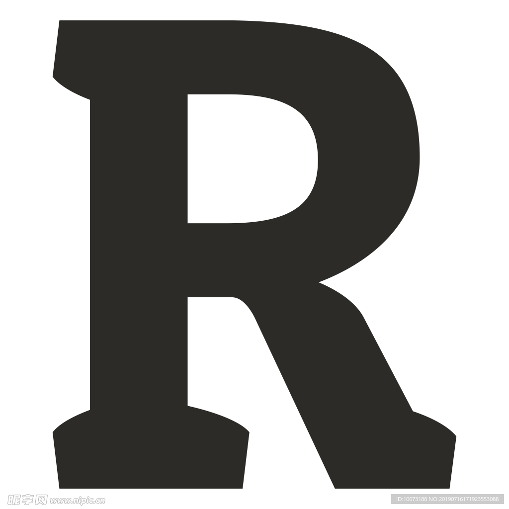 卡通字母