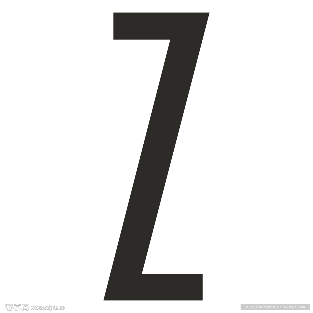 卡通字母
