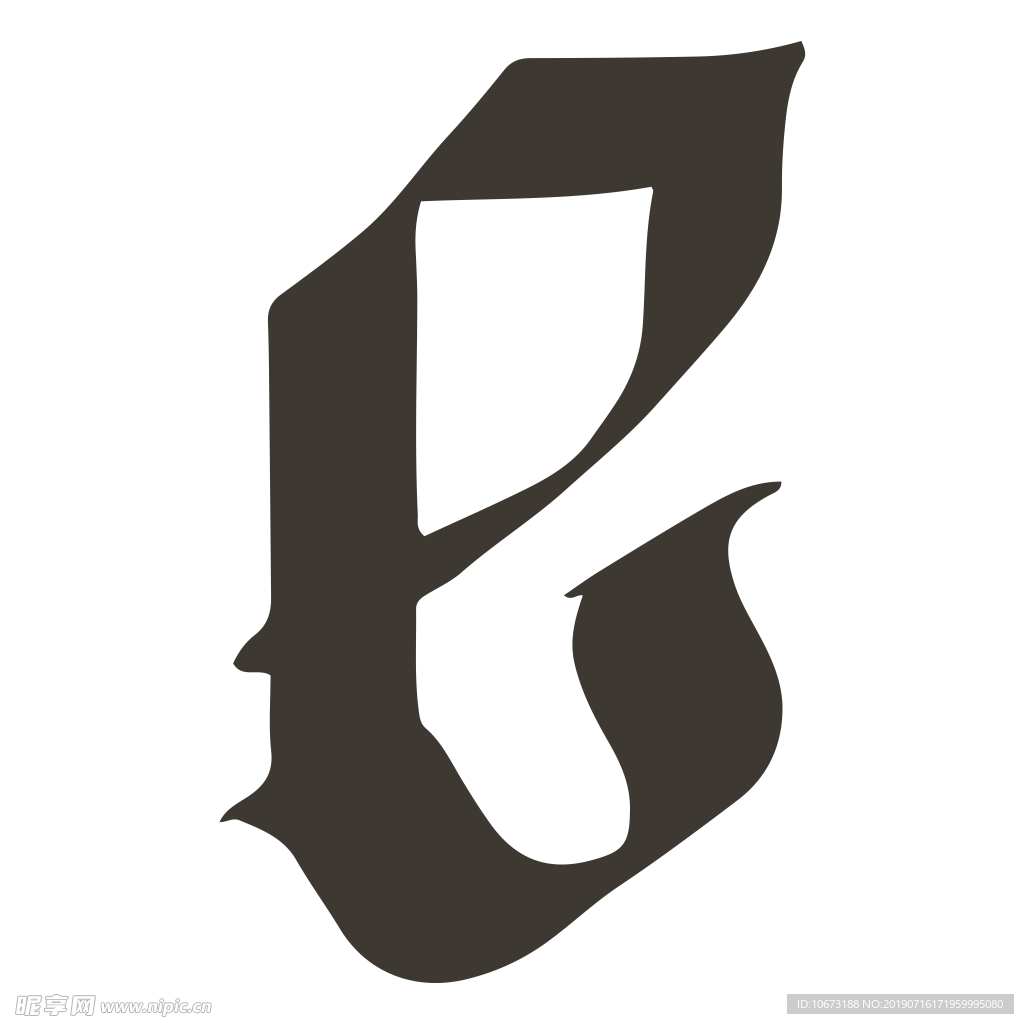 卡通字母