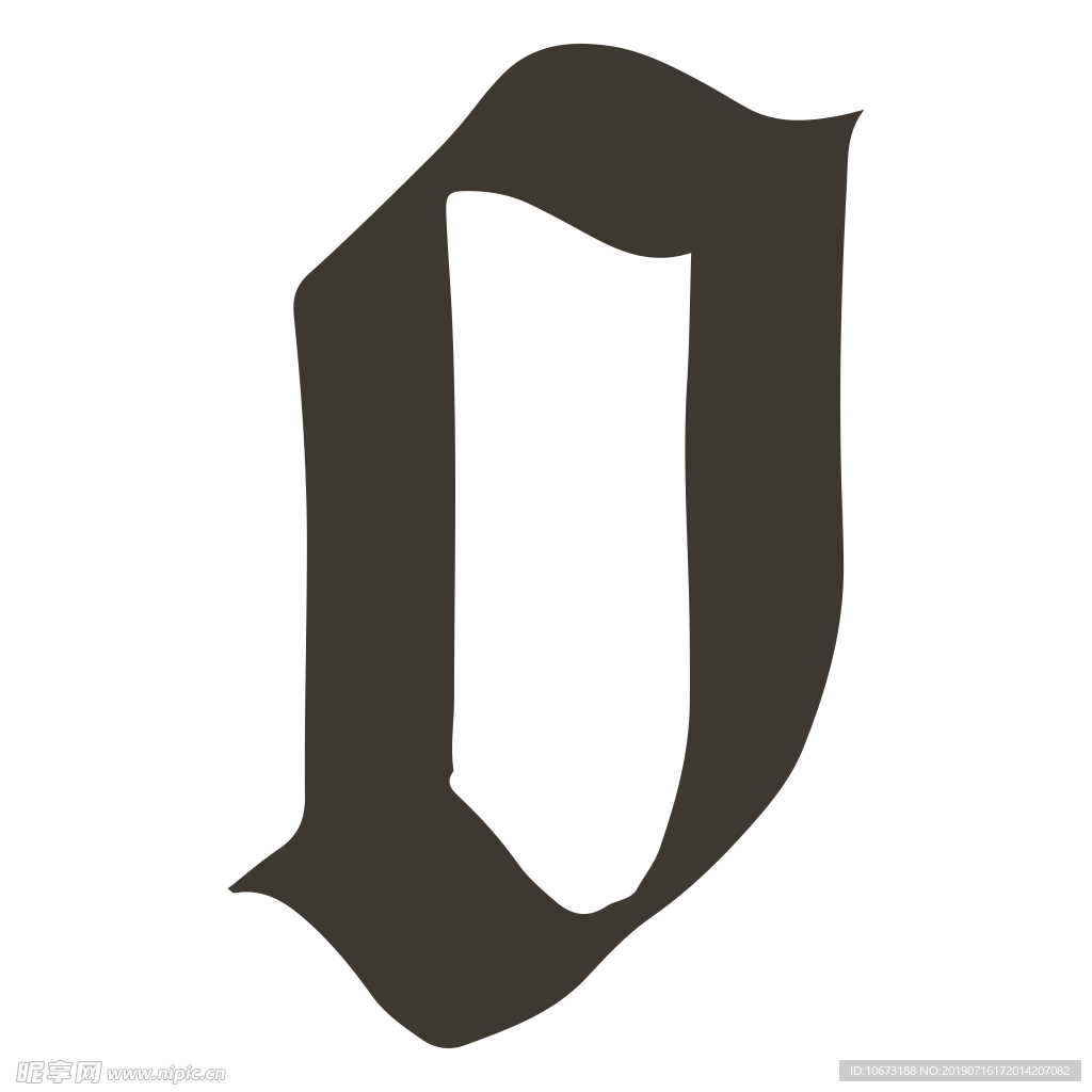 卡通字母