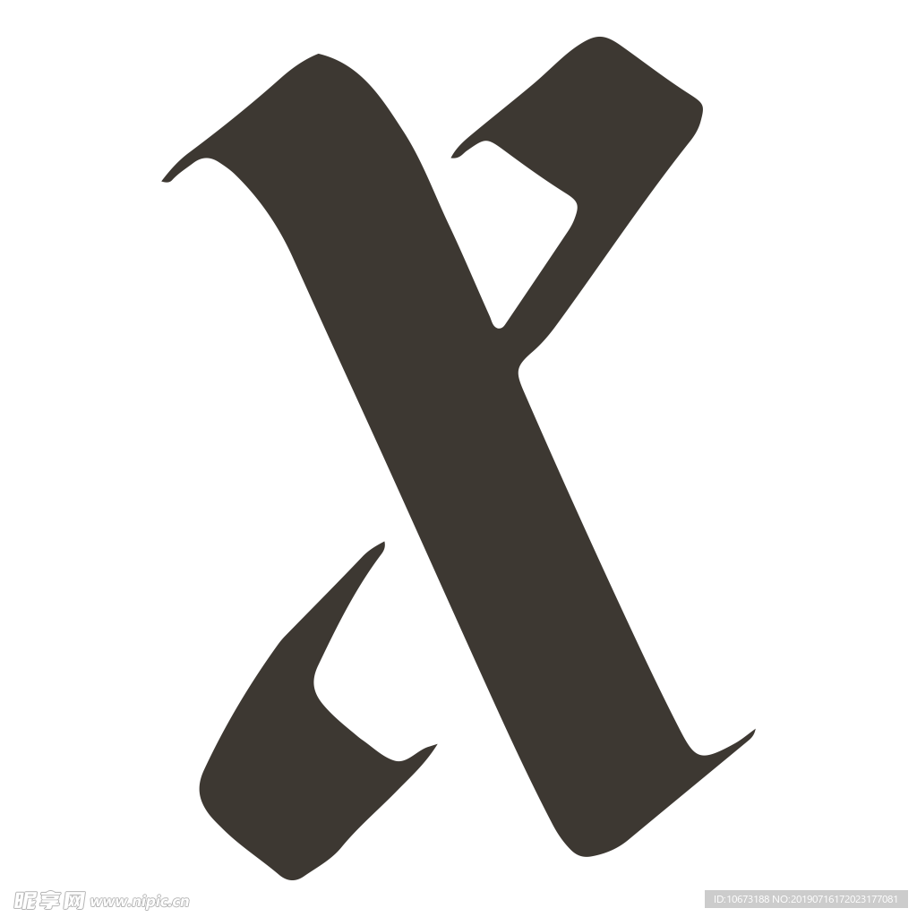 卡通字母