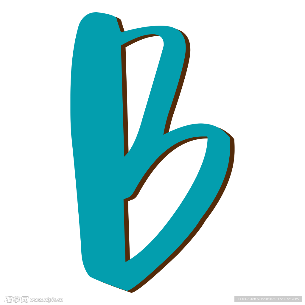 卡通字母