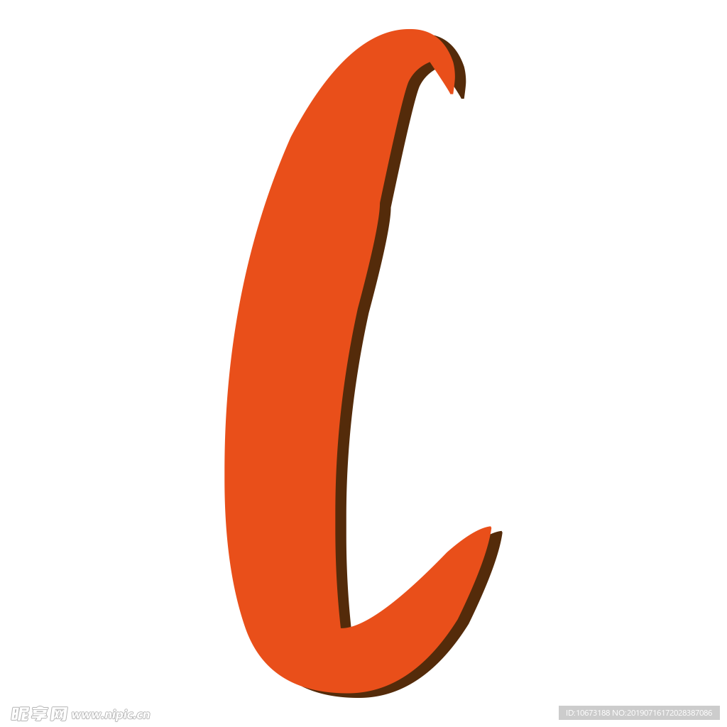 卡通字母