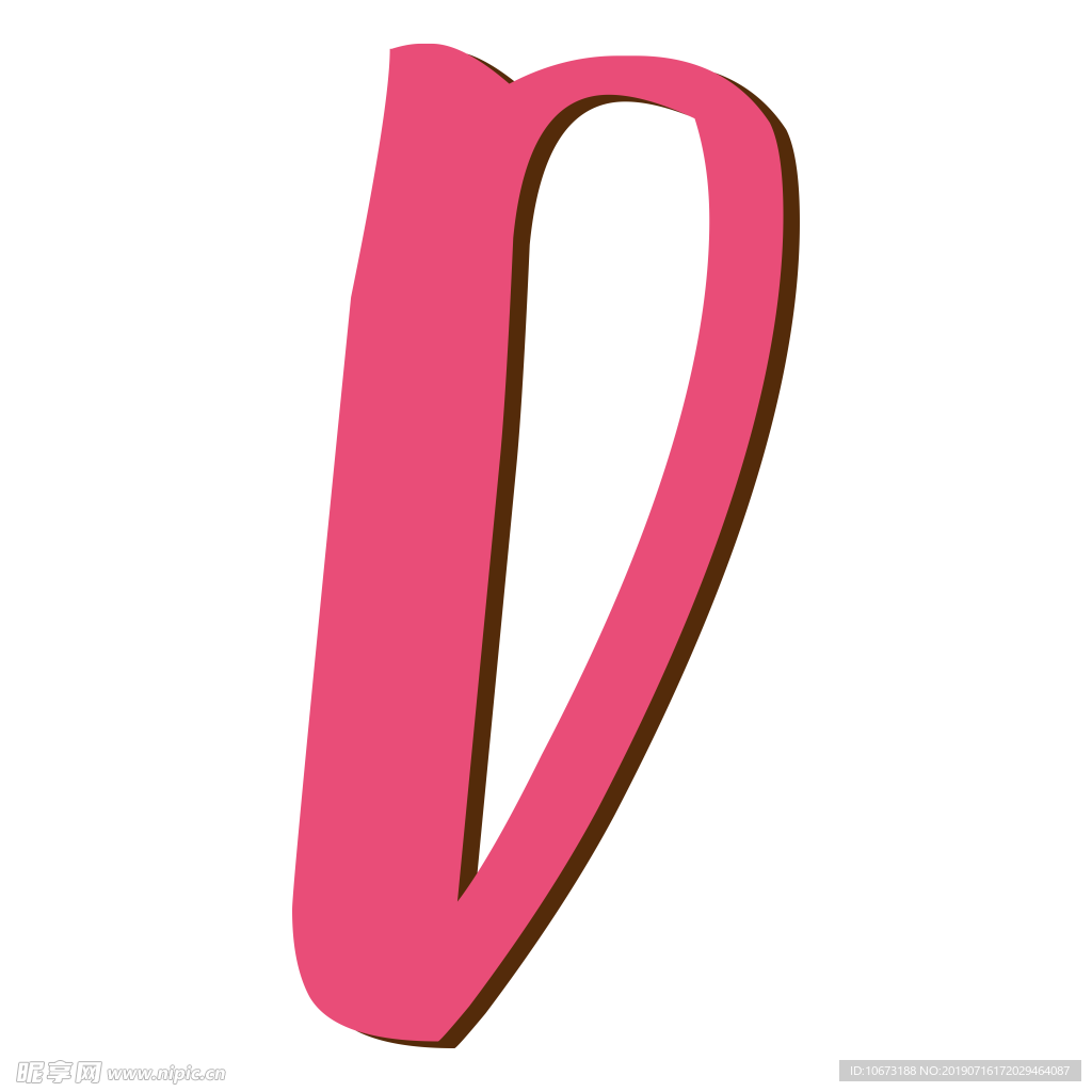 卡通字母