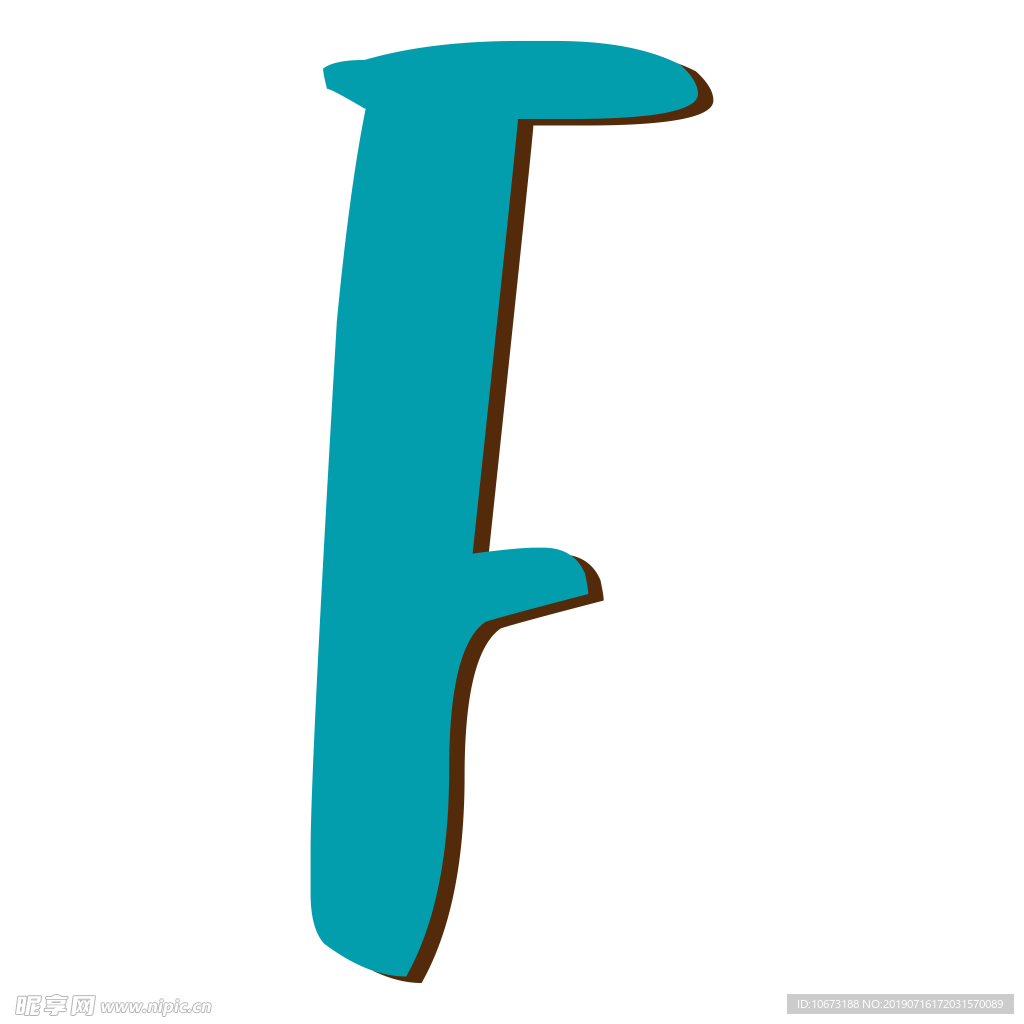 卡通字母