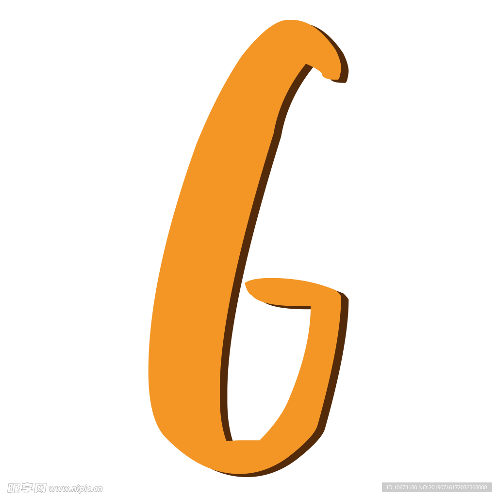卡通字母